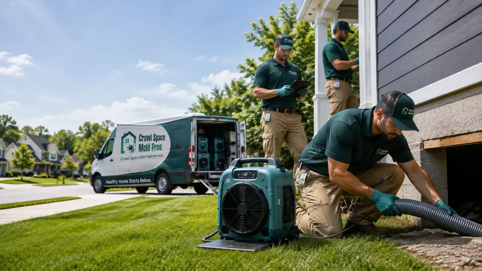 Crawl Space Mold Removal in Newville, PA